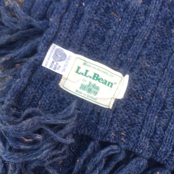 SOLD…. Vintage LL Bean “Made in Ireland” Wool blanket - Picture 2 of 4